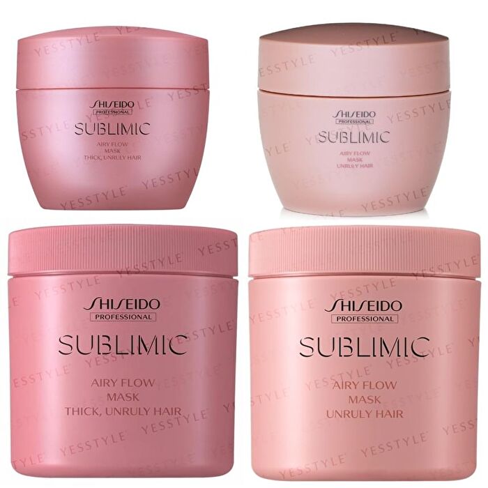 トリートメント SHISEIDO SUBLIMIC AIRY FLOW MASK(T) 200g AIRY FLOW MASK (THICK, UNRULY HAIR) | Shiseido Professional