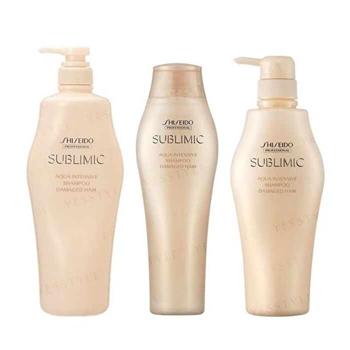 Professional Sublimic Aqua Intensive Shampoo Damaged Hair - 450ml Refill