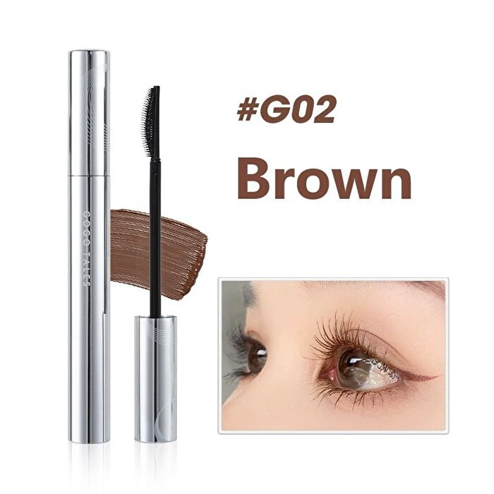 Gogo Tales Waterproof Mascara - 2 Colors - #G01 Black - 6g