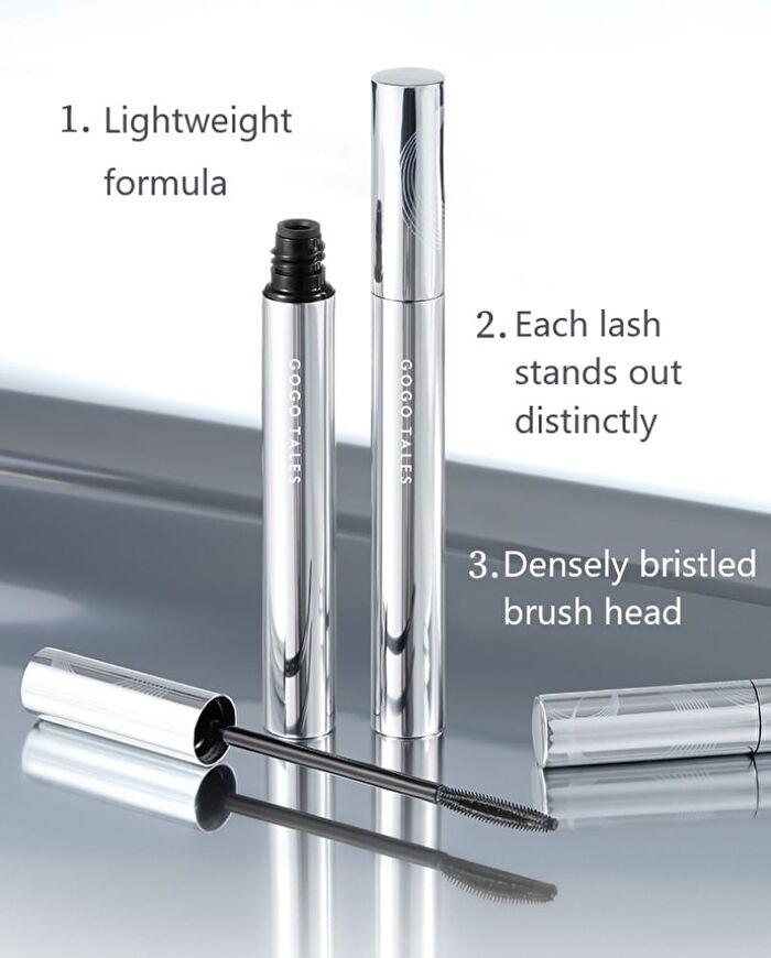 Gogo Tales Waterproof Mascara - 2 Colors - #G01 Black - 6g