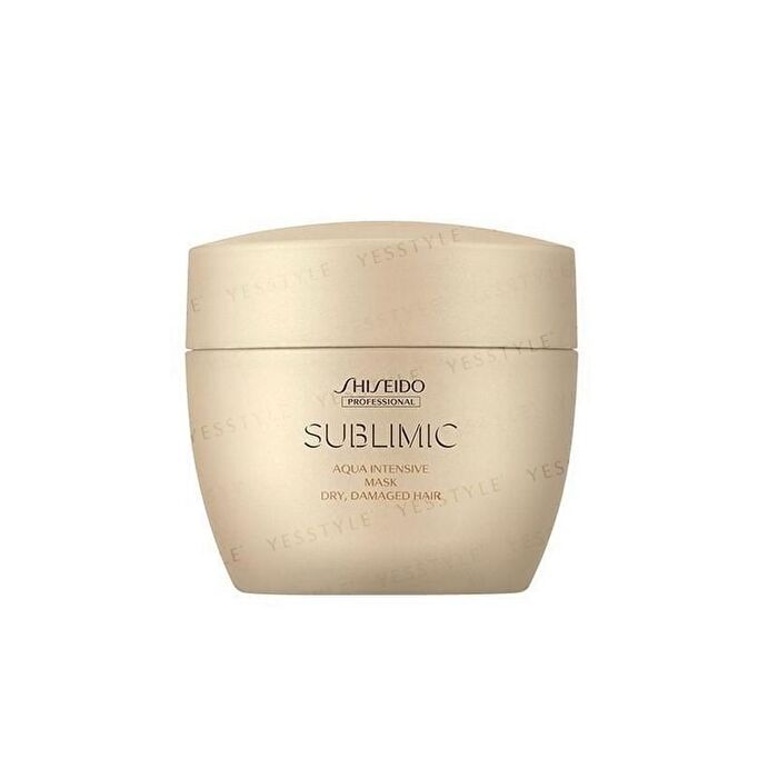 トリートメント SHISEIDO SUBLIMIC AQUAINTENSIVEMASK 200g Shiseido Sublimic Aqua Intensive Mask (Dry, Damaged Hair) 200g