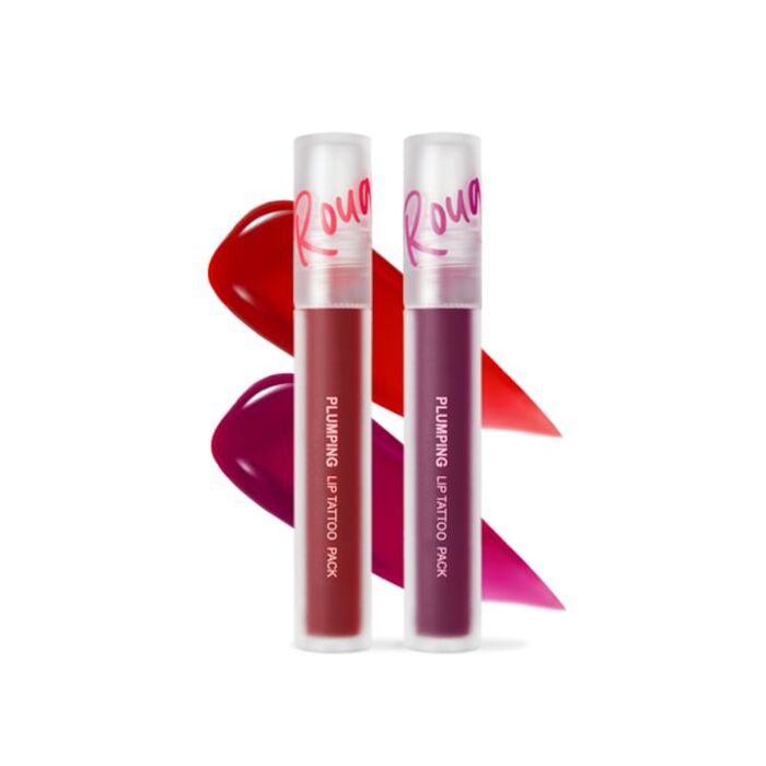 Maxclinic Rouge Star Plumping Lip Tattoo Pack Mild Flavor Edition - 2 Colors - Classic Red