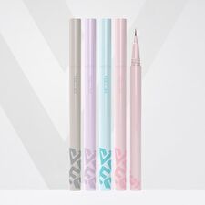 Veecci Colorful Liquid Eyeliner / Smiling Aegyosal Eyeliner - 4 Colors - D02# Chocolate Brown - 0.6ml