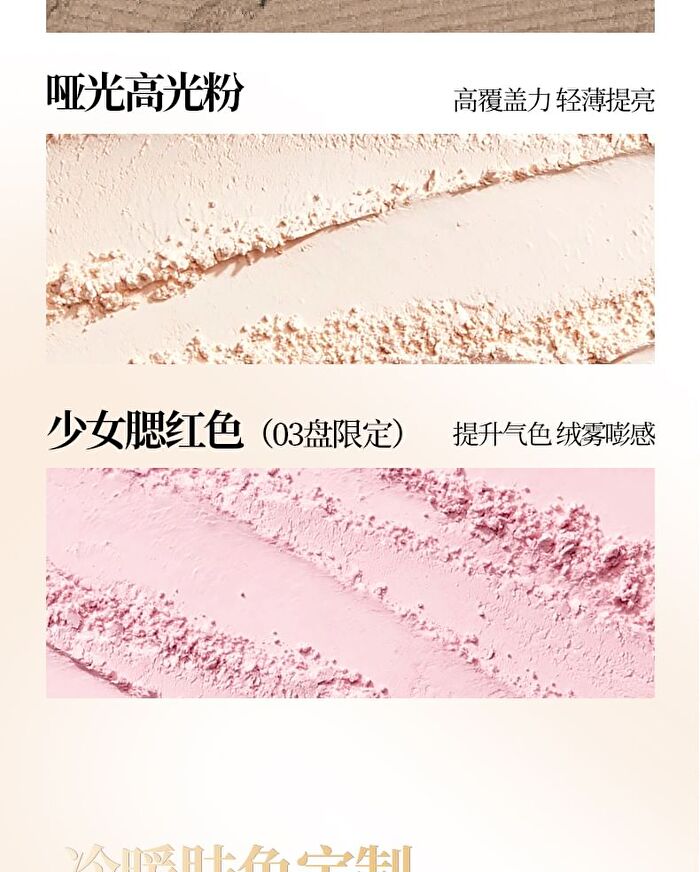 Veecci Freely Painted Highlighter & Shading - 3 Types - V01 - 9g