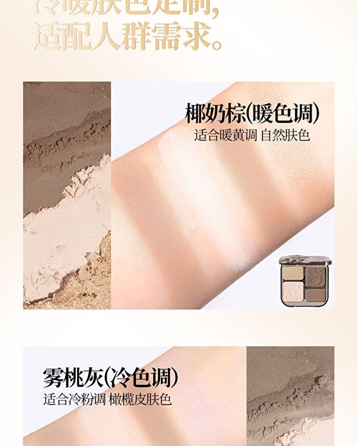 Veecci Freely Painted Highlighter & Shading - 3 Types - V01 - 9g