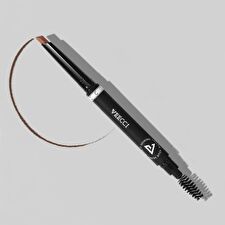 Veecci Diamond Waterproof Eyebrow Pencil - 7 Colors - VZ04# Dark Coffee - 240mg
