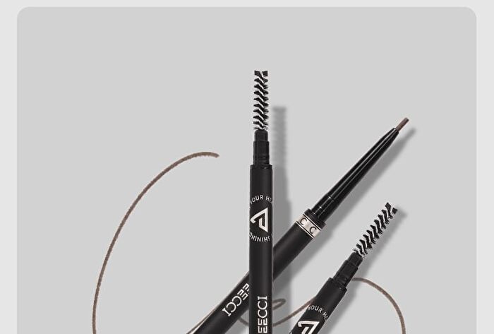 Veecci Ultra Slim Waterproof Eyebrow Pencil - 4 Colors - H102# Taupe Brown - 70mg