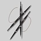Veecci Ultra Slim Waterproof Eyebrow Pencil - 4 Colors - H103# Dark Gray - 70mg