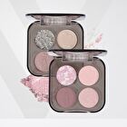 Veecci Glitter Quad Eyeshadow Palette - 5 Types - S05 - 5.2g