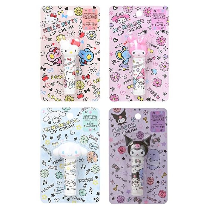 Sanrio Kiss & Love Lip Cream - Hello Kitty - Peach
