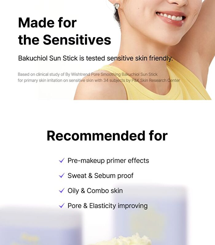 Pore Smoothing Bakuchiol Sun Stick - 18g
