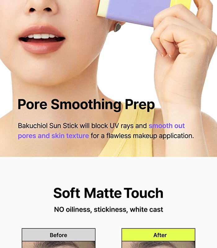 Pore Smoothing Bakuchiol Sun Stick - 18g