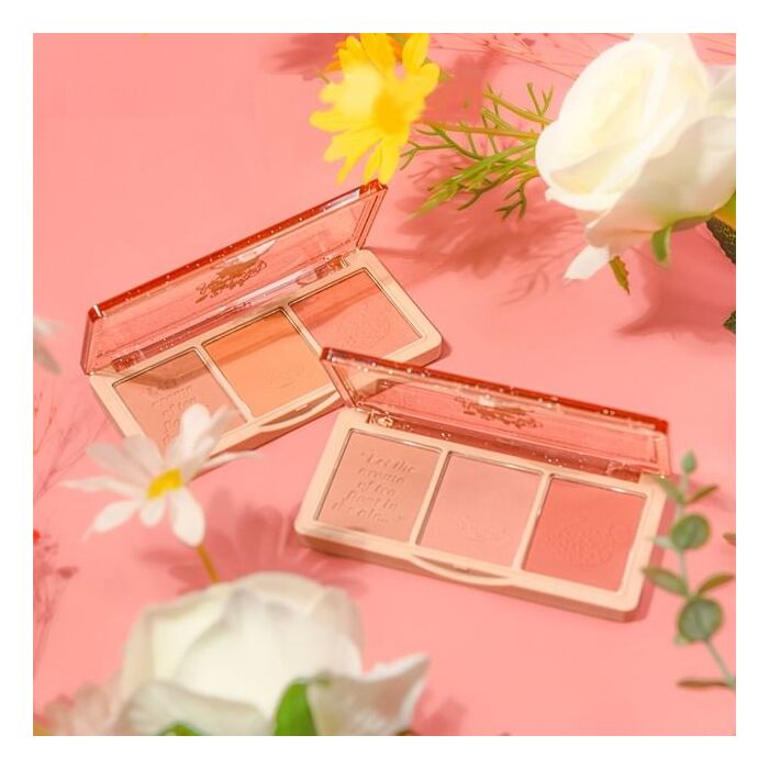 Hold Live Three Colors Blusher (1-2) - #101 Brown Rose - 13g