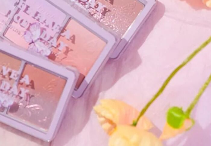 Hold Live Three Colors Blusher (3-5) - #103 Pink Orange - 13g