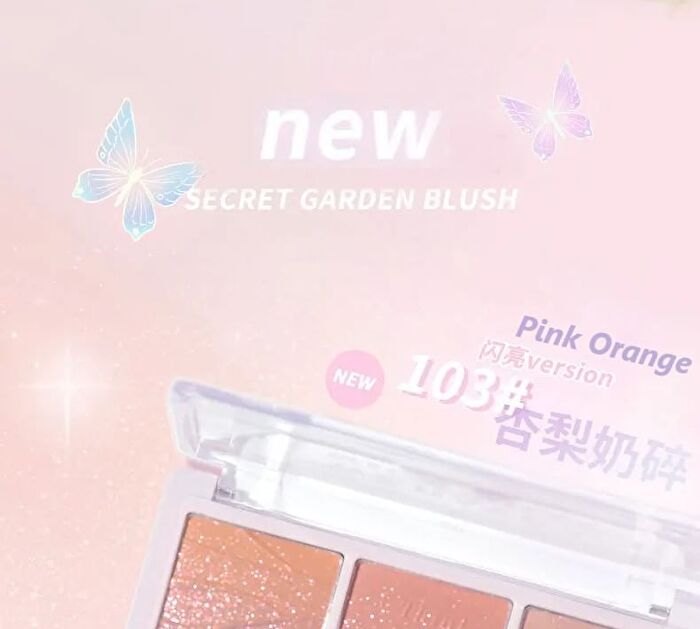 Hold Live Three Colors Blusher (3-5) - #103 Pink Orange - 13g