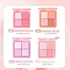 Hold Live 4 Colors Blusher Palette (1-2) - #H01 Strawberry Peach - 11.5g