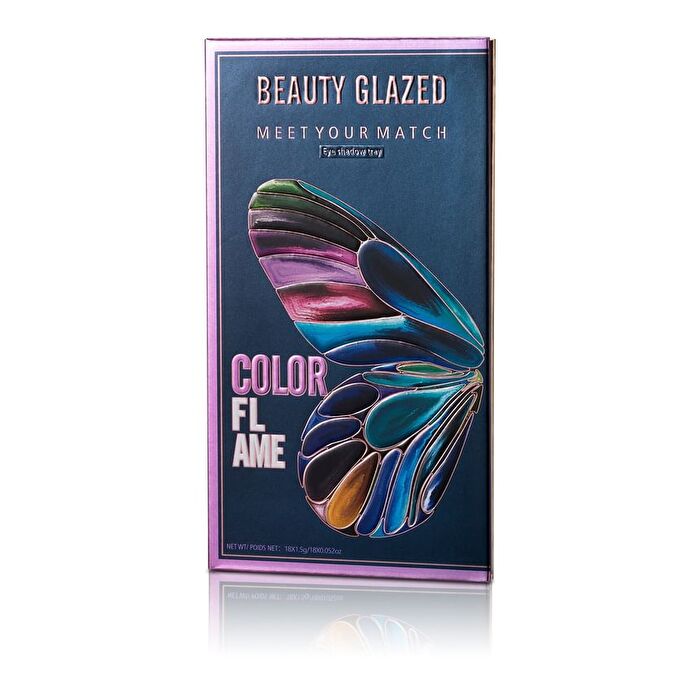 Beauty Glazed Color Flame Butterfly Eyeshadow Palette (18 Colours) - #B110