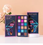 Beauty Glazed Color Flame Butterfly Eyeshadow Palette (18 Colours) - #B110
