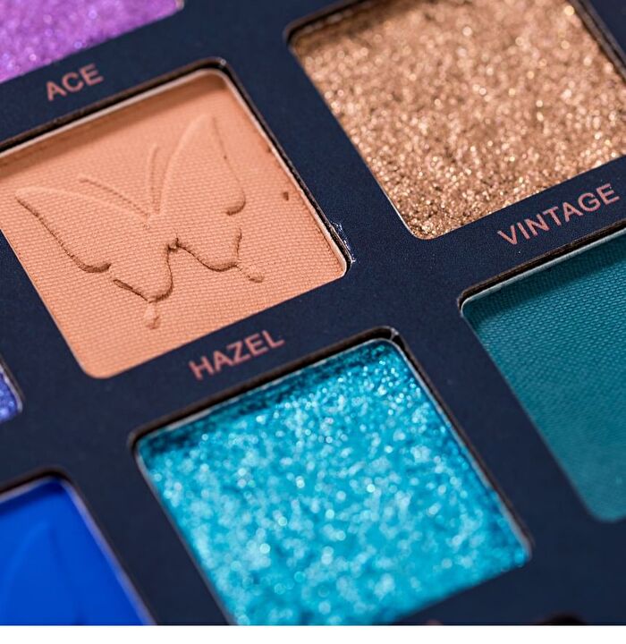Beauty Glazed Color Flame Butterfly Eyeshadow Palette (18 Colours) - #B110