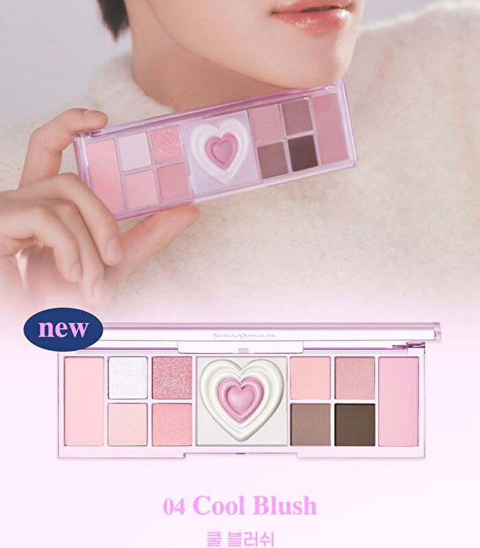 peripera All Take Mood Like Palette Night Peri Friends Edition - #04 Cool Blush