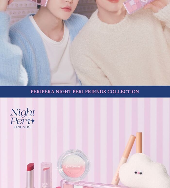 peripera All Take Mood Like Palette Night Peri Friends Edition - #04 Cool Blush
