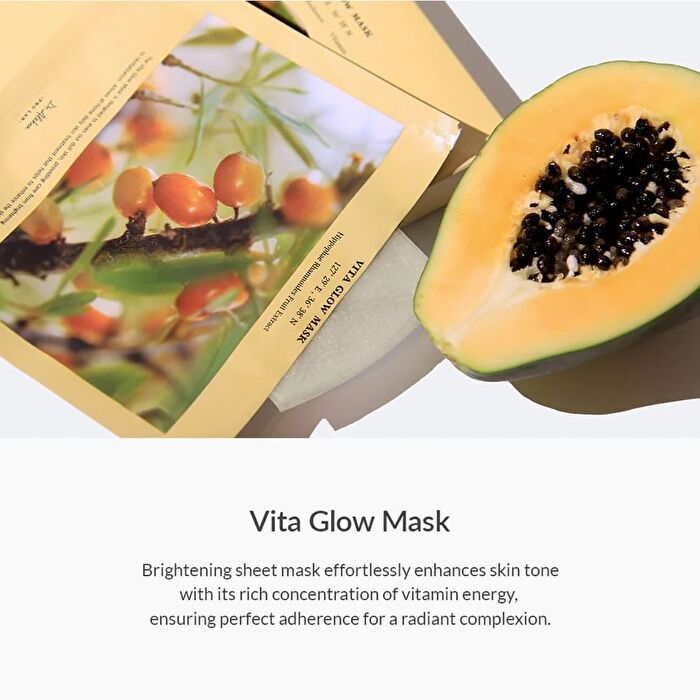 Vita Glow Mask Set - 2024 Version - 27g x 5 sheets