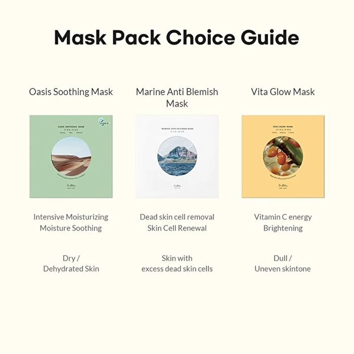 Vita Glow Mask Set - 2024 Version - 27g x 5 sheets