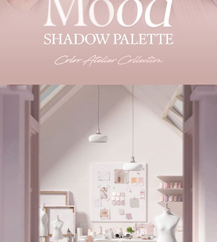 Mood Shadow Palette Color Atelier Collection - 4 Colors - #03 Spring Coral