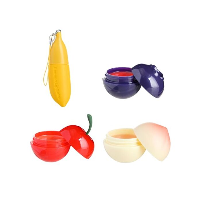 Mini Fruit Lip Balm - 4 Types - 2024 Version - Peach