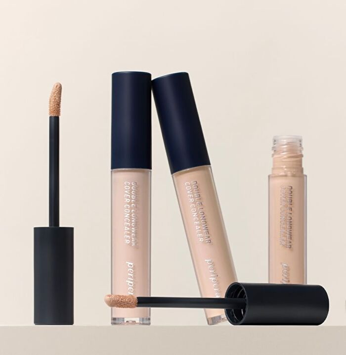 peripera Double Longwear Cover Concealer - 5 Colors - #0.5 Fair