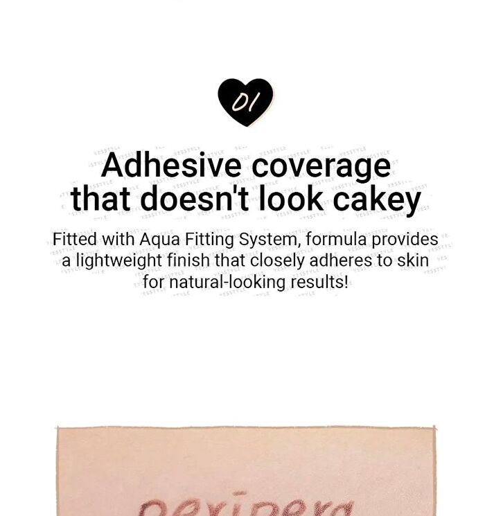 peripera Double Longwear Cover Concealer - 5 Colors - #0.5 Fair