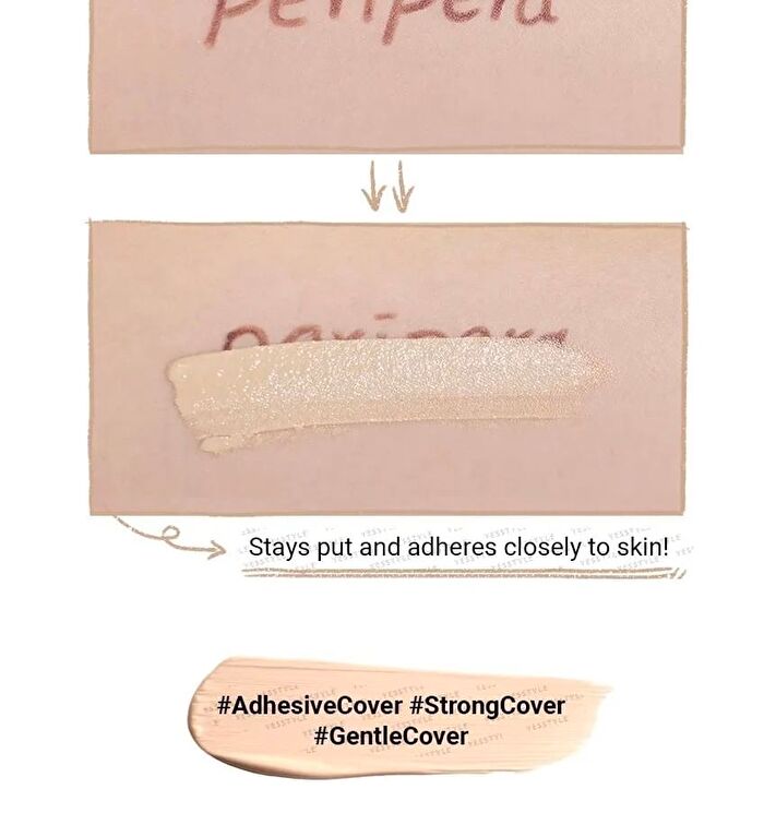 peripera Double Longwear Cover Concealer - 5 Colors - #0.5 Fair