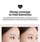 peripera Double Longwear Cover Concealer - 5 Colors - #0.7 Porcelain