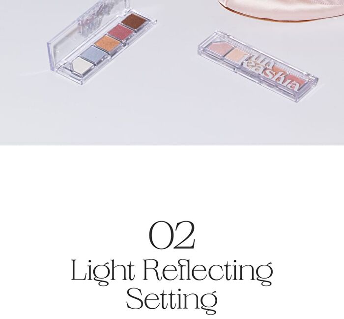 Mood Shower Face Palette Highlighter Version - 2 Types - No. 100 Ballerina Shower