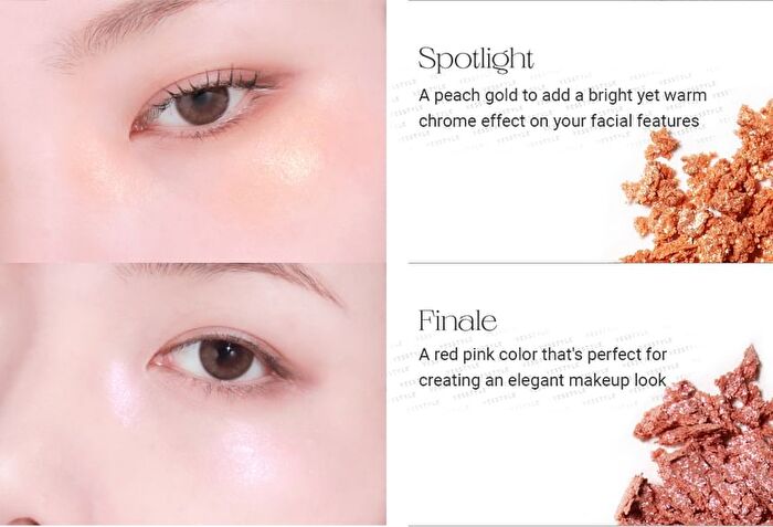Mood Shower Face Palette Highlighter Version - 2 Types - No. 100 Ballerina Shower