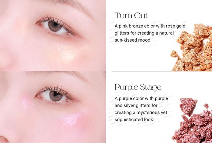 Mood Shower Face Palette Highlighter Version - 2 Types - No. 100 Ballerina Shower