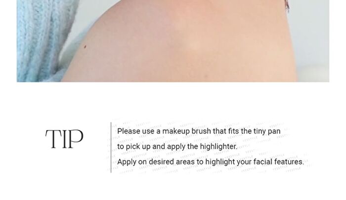 Mood Shower Face Palette Highlighter Version - 2 Types - No. 101 Ballerino Shower