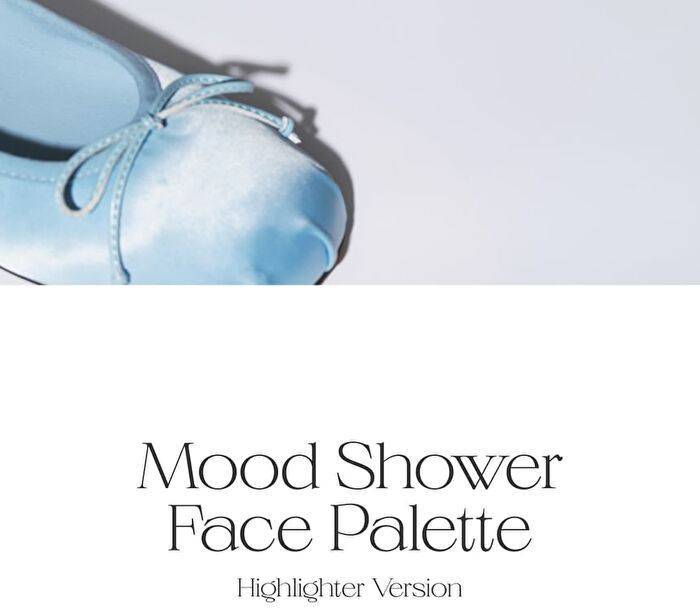 Mood Shower Face Palette Highlighter Version - 2 Types - No. 101 Ballerino Shower