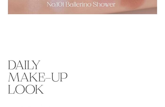 Mood Shower Face Palette Highlighter Version - 2 Types - No. 101 Ballerino Shower