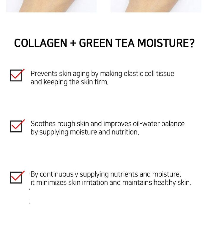Collagen + Green Tea Moisture 2 Set - 4 pcs