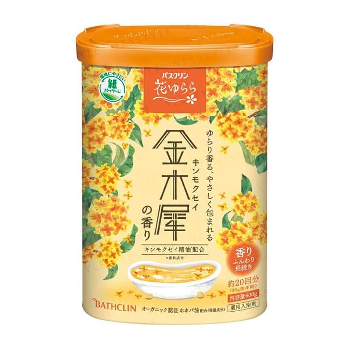 Bathclin Basculin Hana Yurara Osmanthus Bath Salt - 600g
