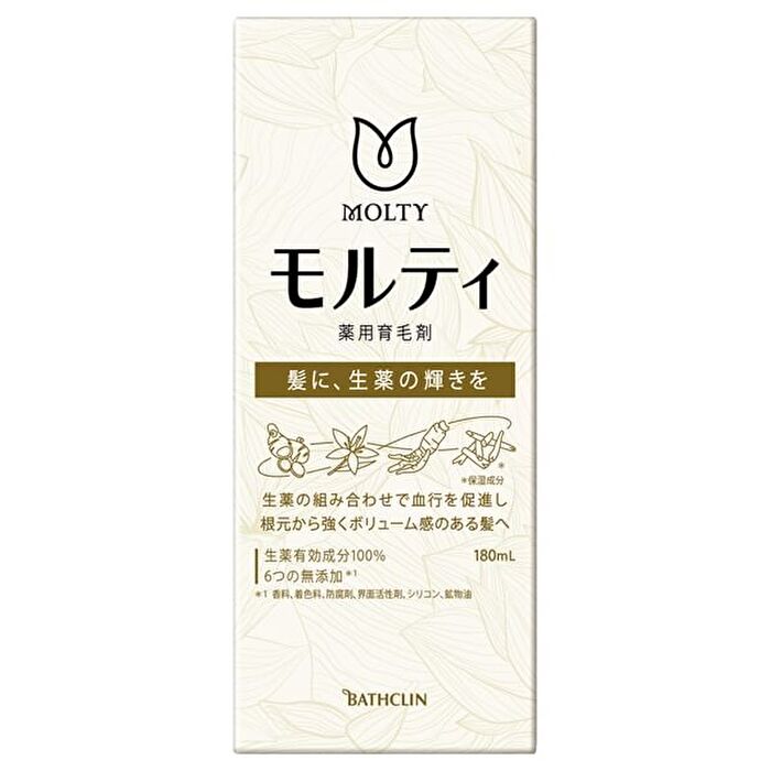 Bathclin Molty Medicated Hair Growth Agent - 180ml