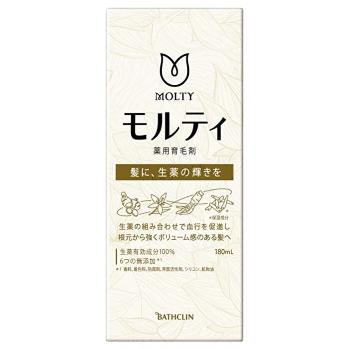 Bathclin Molty Medicated Hair Growth Agent - 180ml