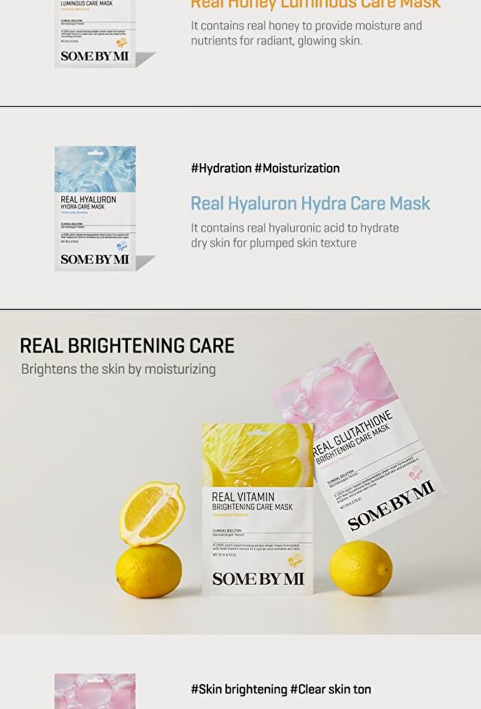 Real Care Mask - 10 Types - 2024 Version - Snail Skin Barrier