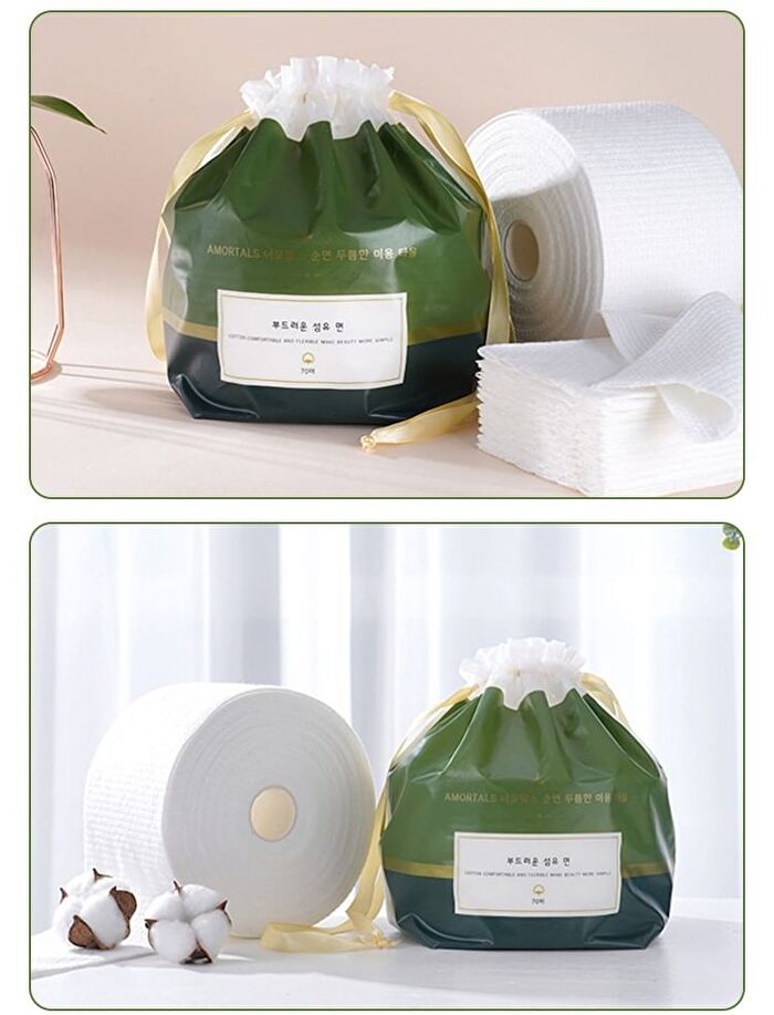 Amortals Disposable Face Towel (Various Designs) - Reel - 70pcs