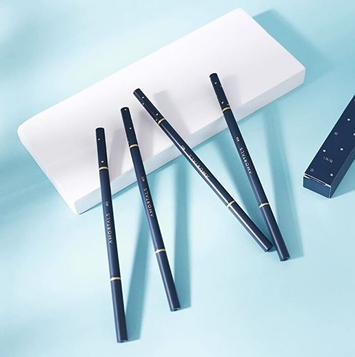 Amortals Meteor Ultra Fine Eyebrow Pencil - 4 Colors - 03# Natural Brown - 0.08g