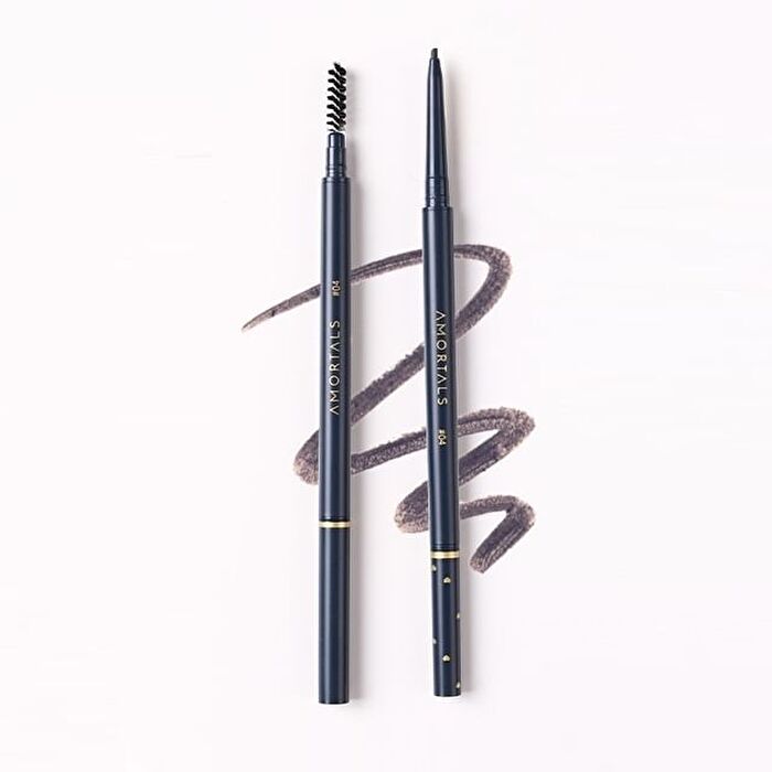 Amortals Meteor Ultra Fine Eyebrow Pencil - 4 Colors - 03# Natural Brown - 0.08g
