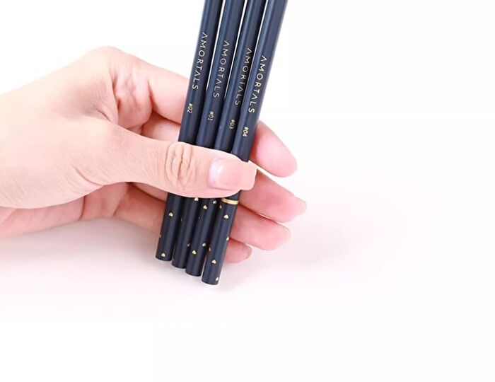 Amortals Meteor Ultra Fine Eyebrow Pencil - 4 Colors - 02# Light Brown - 0.08g