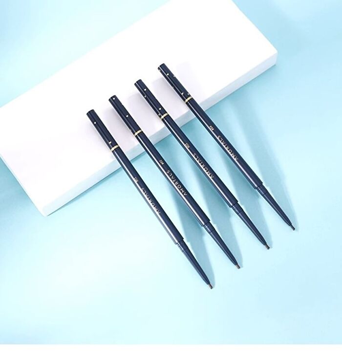 Amortals Meteor Ultra Fine Eyebrow Pencil - 4 Colors - 02# Light Brown - 0.08g