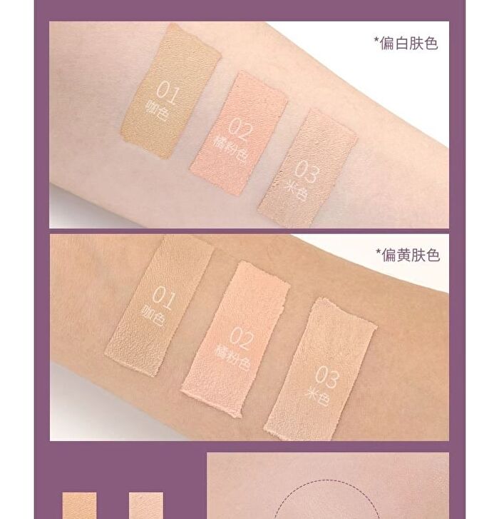 Amortals Rejuvenating 3 Colors Concealer - 2 Types - 01# Natural - 1.2g*3